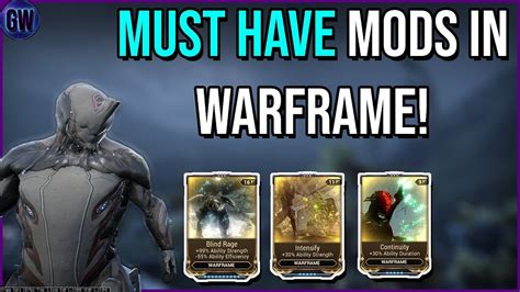 must have mods warframe.